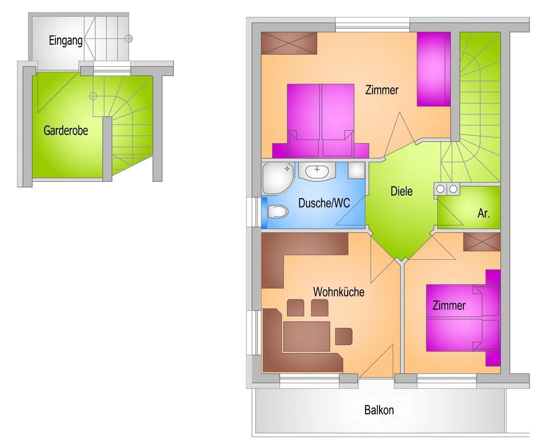 Appartement Apart Miriam à Schwendau Extérieur photo